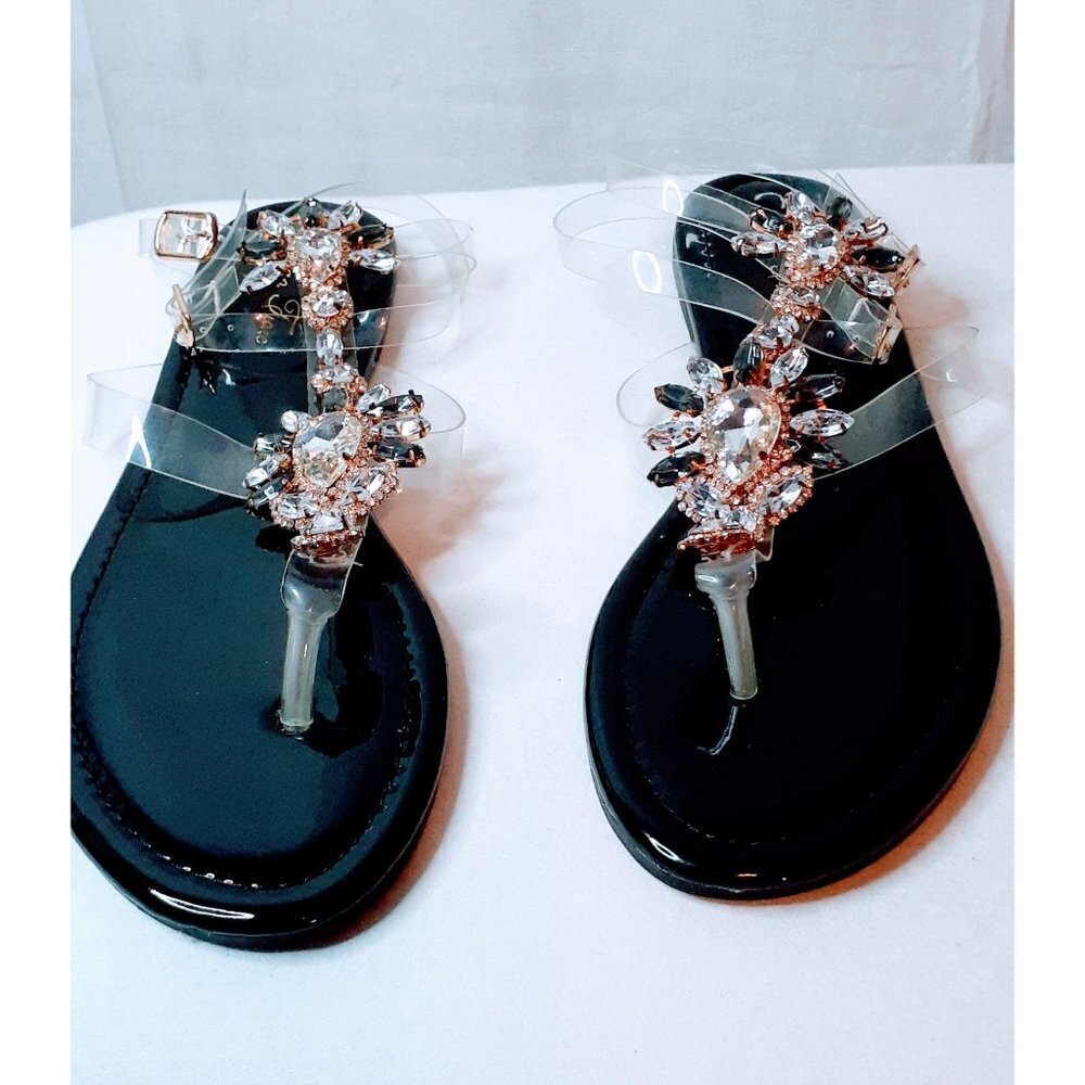 Vigo Fiore Women's Rhinestone Sandal